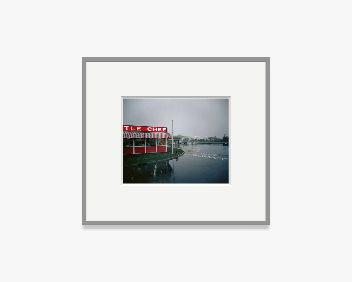 Little Chef in Rain, St. Neots, Cambridgeshire