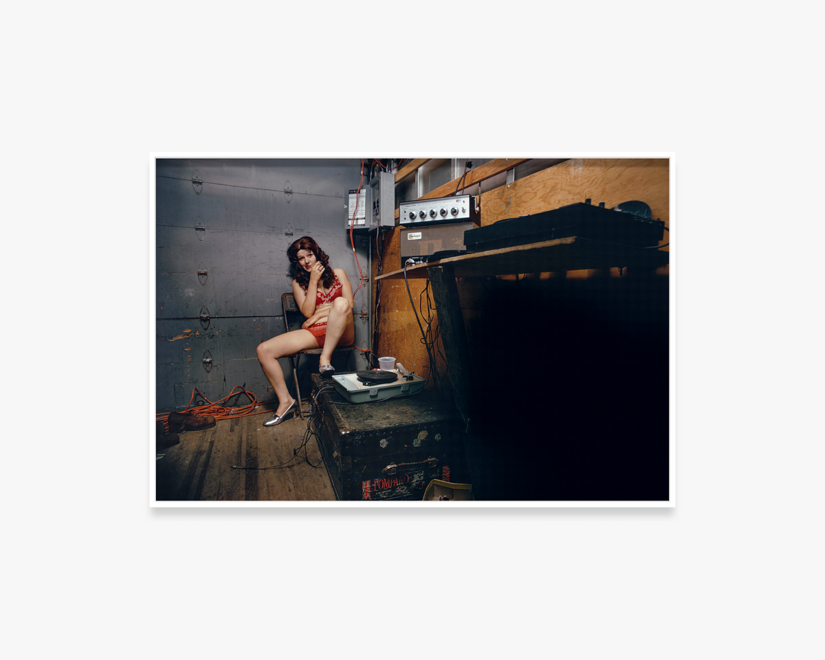 Lena waits for a break, Essex Junction, Vermont
