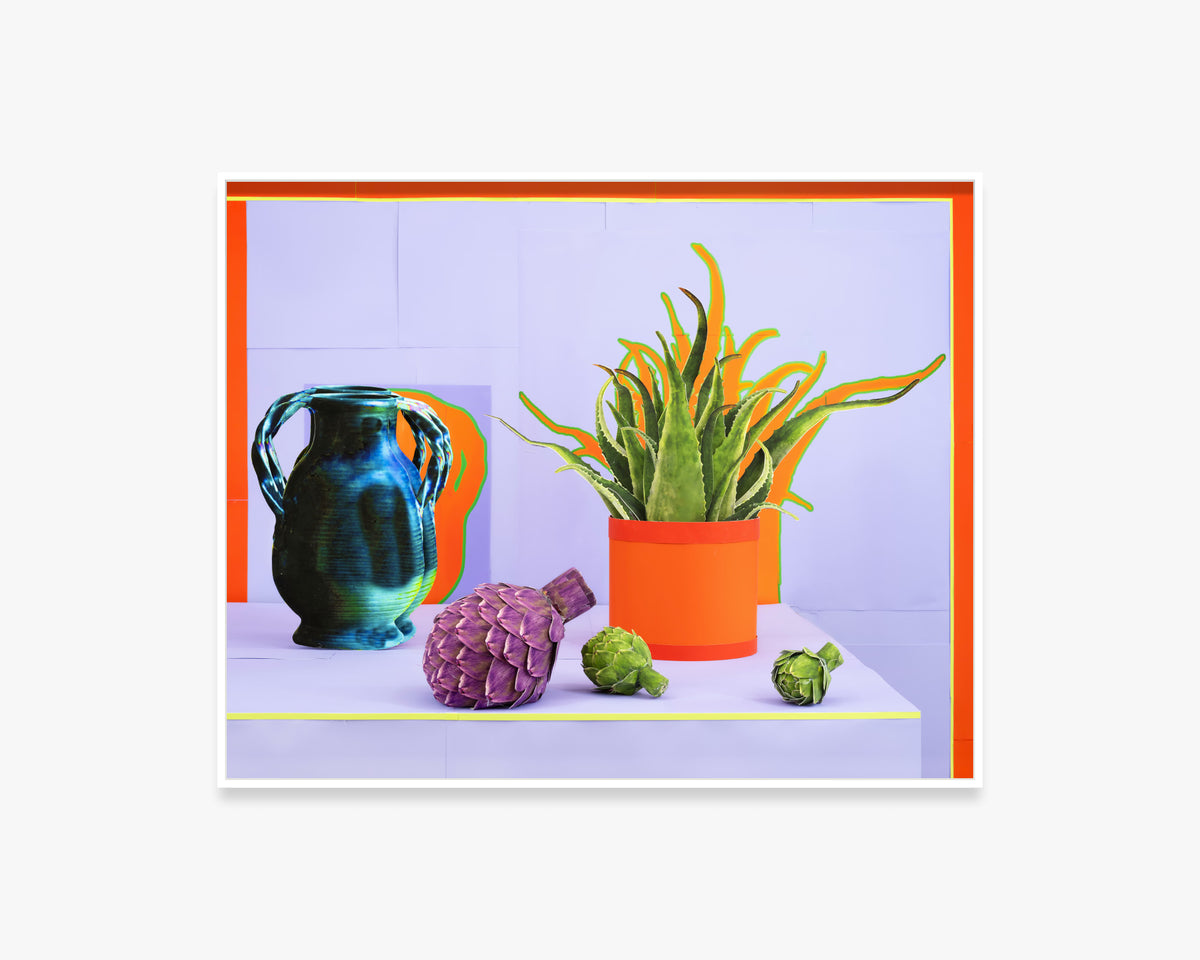 Artichokes and Succulents